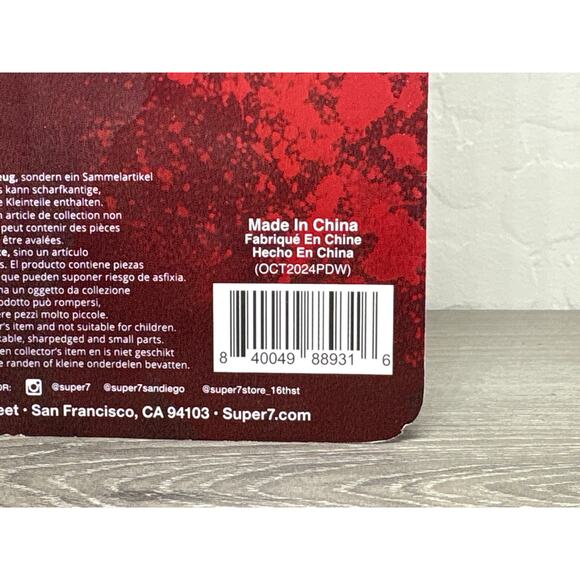 Super7 ReAction American Psycho BLOODY Patrick Bateman Action Figure- NEW - Picture 4 of 4